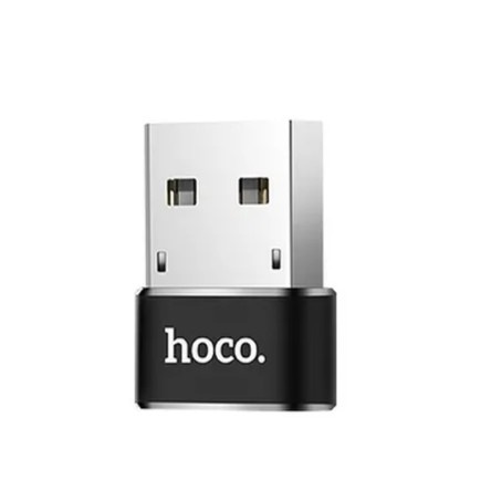 Adapter HOCO UA6 OTG USB-A do USB-C – czarny