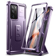 Etui pancerne do Samsung Galaxy Note 20 Ultra, Dexnor Full Body, fioletowe