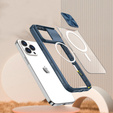 Etui do iPhone 14 Pro Max, Slide Camera Magsafe, niebieskie