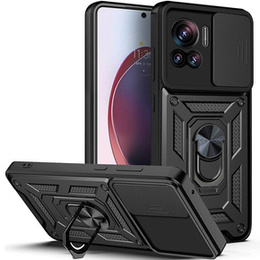 Etui pancerne do Motorola Edge 30 Ultra 5G, CamShield Slide, czarne