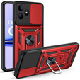 Etui pancerne do Realme C53 4G, CamShield Slide, czerwone
