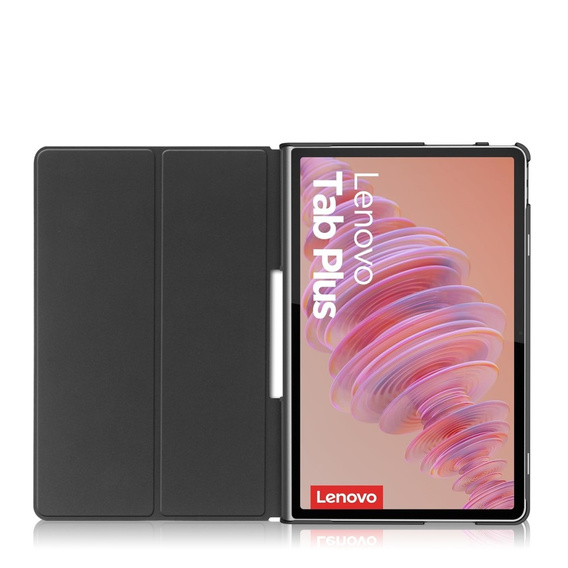 Etui do Lenovo Tab Plus, Smartcase, czarne