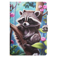 Etui do iPad 11" 2025 A16 (11 gen.) / iPad 10.9" 2022 (10 gen.), z klapką, raccoon