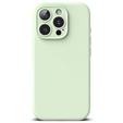 Etui Ringke do iPhone 16 Pro Max, Silicone MagSafe, zielone + Szkło Hartowane 9H