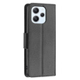 Etui z klapką do Xiaomi Redmi 12 4G, Wallet Litchi Magnet, czarne
