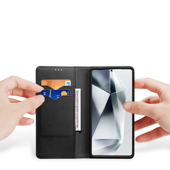 Etui Dux Ducis do Samsung Galaxy S25 Ultra, Hivo, czarne