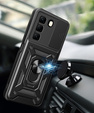 Etui pancerne do Infinix Hot 50 4G, CamShield Slide, czarne