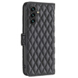 Etui z klapką do Samsung Galaxy A05s, Wallet, BINFEN COLOR, czarne