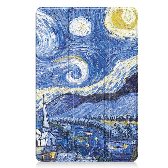 Etui z klapką i wzorem Starry Sky do Xiaomi Redmi Pad 2