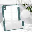 Etui do iPad 11" 2025 A16 (11 gen.) / iPad 10.9" 2022 (10 gen.), Smartcase Hybrid, z miejscem na rysik, ciemnozielone