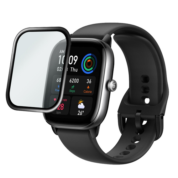 2x Szkło Hybrydowe ERBORD do Amazfit GTS 4