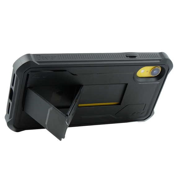 Etui pancerne do iPhone XR, Dexnor Full Body, czarne