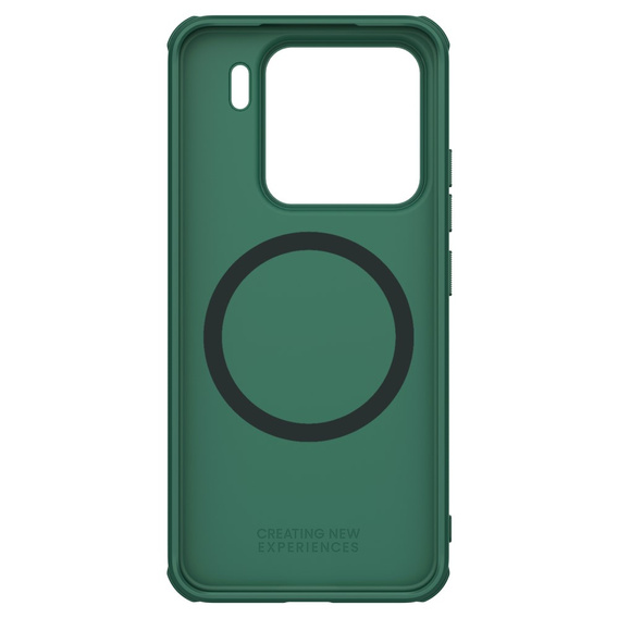 Etui NILLKIN do Xiaomi 15, Frosted Shield, do MagSafe, zielone