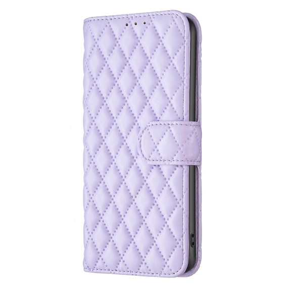 Etui z klapką do Oppo Reno 11F 5G, Wallet, BINFEN COLOR, fioletowe