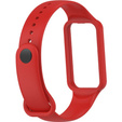 Pasek Silikonowy do Xiaomi Amazfit Band 7, Czerwony