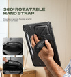 Etui Dexnor 360° z paskiem i uchwytem na rysik do Samsung Galaxy Tab S9+ / S10+