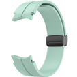 Pasek Silikonowy do Samsung Galaxy Watch 4/5/6 40/42/43/44/45/46/47mm, Jasny zielony