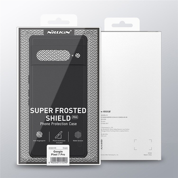 Etui NILLKIN do Google Pixel 7 Pro 5G, Case Super Frosted Shield Obudowa, Czarne