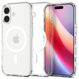 Etui Spigen Ultra Hybrid MagSafe do iPhone 17, Clear/White