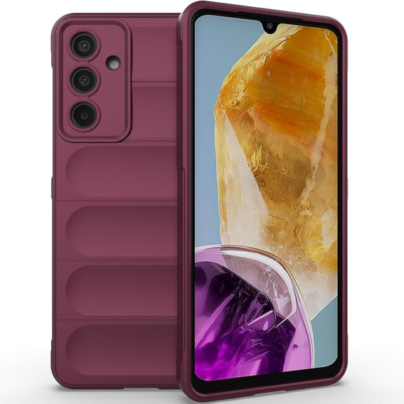 Etui do Samsung Galaxy M55 5G, Gaming Shockproof, bordowe