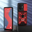Etui pancerne do Oppo A40 / Oppo A40m, CamShield Slide, czerwone