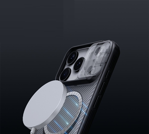 Etui Nillkin CamShield Pro Magnetic z funkcją MagSafe do iPhone 17 Pro