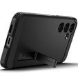 Etui Spigen do Samsung Galaxy S24, Tough Armor, Czarne + Szkło