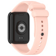 Pasek Silikonowy do Xiaomi Smart Band 8 Pro / Xiaomi Smart Band 9 Pro, Różowy