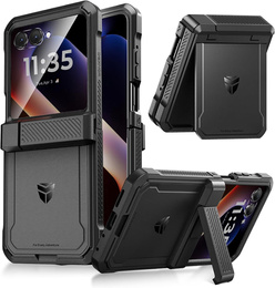 Etui pancerne do Samsung Galaxy Z Flip7 5G, Dexnor, czarne