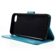 Etui z klapką do iPhone 7/8/SE 2020/SE 2022, Butterfly, niebieskie