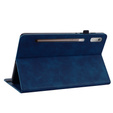 Etui do Lenovo Tab P11 Pro Gen 2 TB132FU TB132XU 11.2", Wallet Pen Slot, niebieskie