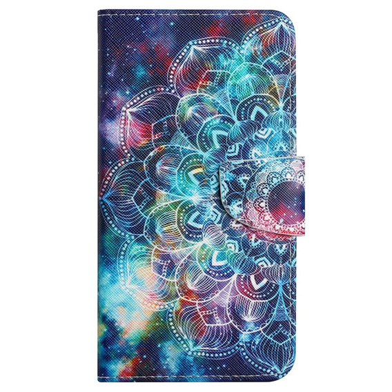 Etui z klapką do Xiaomi Redmi 13C / Poco C65, Wallet, Starry Mandala niebieskie