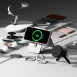 Etui Ringke do iPhone 16E, Silicone MagSafe, Różowe + Szkło Hartowane 9H