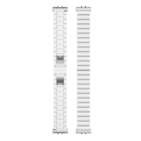 Bransoleta Stalowa do Samsung Galaxy Fit 3, Srebrna