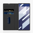 Etui portfelowe z klapką czarne do Samsung Galaxy Z Fold 7 5G