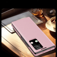 Etui z klapką do Samsung Z Fold5 5G, Smart View Wallet, różowe