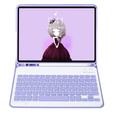 Etui z klawiaturą bluetooth do iPad 11" 2025 A16 (11 gen.) / iPad 10.9" 2022 (10 gen.), Fioletowe