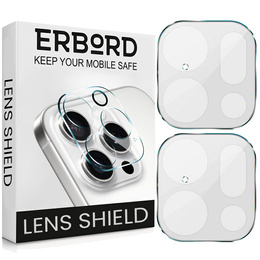 2x Szkło Hartowane ERBORD na aparat do Oppo Find X9 Pro