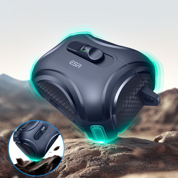 Etui na słuchawki z MagSafe ESR Cyber FlickLock do Apple AirPods Pro 3
