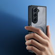 Etui DuxDucis do Samsung Galaxy Z Fold6 5G, Aimo case, do MagSafe, przezroczyste / czarne