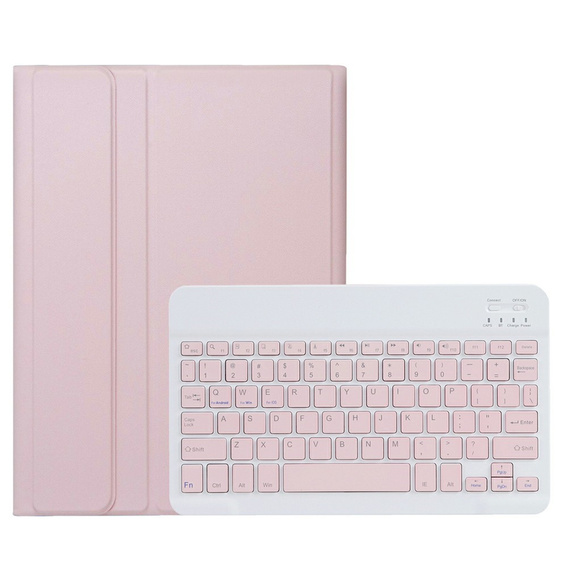 Etui z klawiaturą do Lenovo Tab P11 Gen 2 TB350FU TB350XU 11.5", różowe rose gold