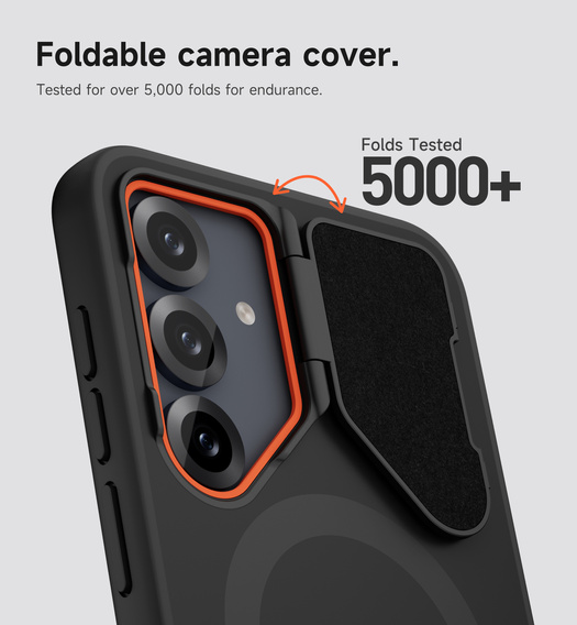 Etui Suritch Shockproof z podstawką i MagSafe do Samsung Galaxy S25 FE