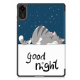 Etui z klapką i motywem kota do Xiaomi Redmi Pad 2