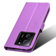 Etui z klapką do Xiaomi 13T / 13T Pro / Redmi K60 Ultra, Smart Magnet, fioletowe
