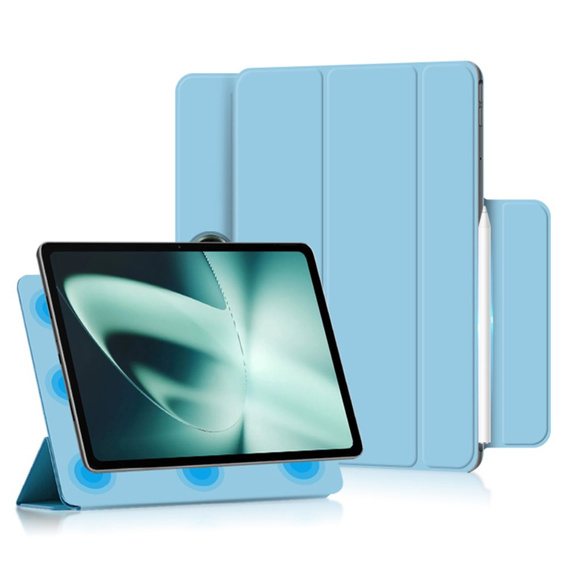 Etui do OnePlus Pad, Magnetic smartcase, niebieskie