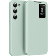 Etui z klapką do Samsung Galaxy S23, Smart View Wallet, zielone