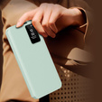 Etui z klapką do Samsung Galaxy S25+ Plus, Smart View Wallet, zielone