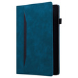 Etui do Samsung Galaxy Tab S10 FE+ Plus, Classic, z miejscem na rysik, niebieskie