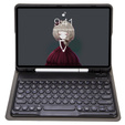 Etui z klawiaturą do iPad 10.2" 2021/2020/2019 (9/8/7 gen.) / Air 10.5" 2019 (3 gen.), Leather Pen Slot, czarne