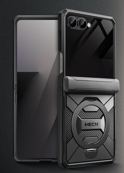 Etui Tongate MECH z MagSafe do Samsung Galaxy Z Flip7 FE / Z Flip6, zielone